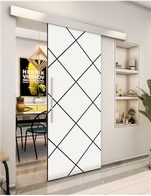 Holzschiebetür Eco-Line - Design-Linien Model 2069