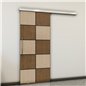 Holzschiebetür Slim-Line - Holz-Mix Model 2029 Holzschiebetür Slim-Line - Holz-Mix Model 2029