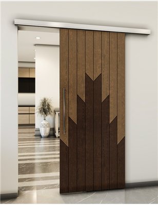 Holzschiebetür Slim-Line - Holz-Mix Model 2039