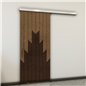 Holzschiebetür Slim-Line - Holz-Mix Model 2039 Holzschiebetür Slim-Line - Holz-Mix Model 2039