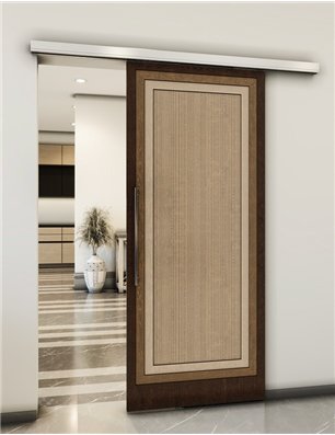Holzschiebetür Slim-Line - Holz-Mix  Model 2041