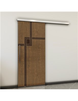 Holzschiebetür Slim-Line - Holz-Mix  Model 2059