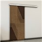 Holzschiebetür Slim-Line - Holz-Mix Model 2060 Holzschiebetür Slim-Line - Holz-Mix Model 2060