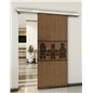 Holzschiebetür Slim-Line - Holz-Mix Model 2063 Holzschiebetür Slim-Line - Holz-Mix Model 2063