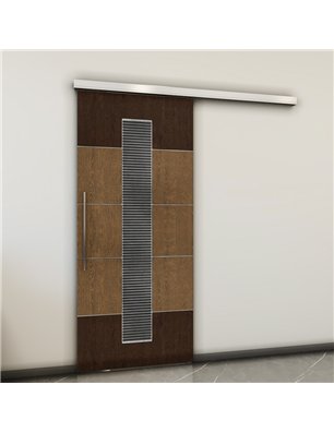 Holzschiebetür Slim-Line - Holz-Mix  Model 2067