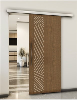 Holzschiebetür Slim-Line - Holz-Mix Model 2070