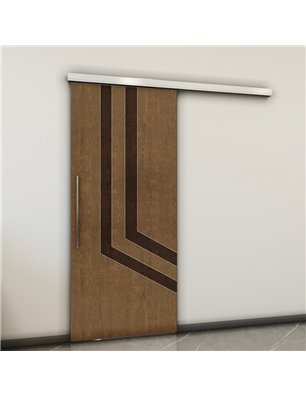 Holzschiebetür Slim-Line - Holz-Mix  Model 2073