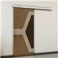 Holzschiebetür Slim-Line - Holz-Mix Model 2079 Holzschiebetür Slim-Line - Holz-Mix Model 2079