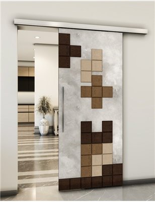 Holzschiebetür Slim-Line - Holz-Mix Model 2081