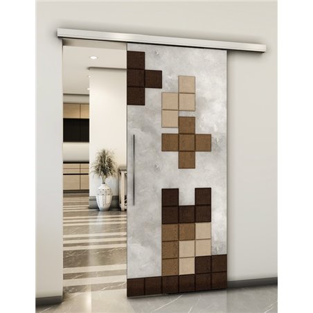 Holzschiebetür Slim-Line - Holz-Mix Model 2081