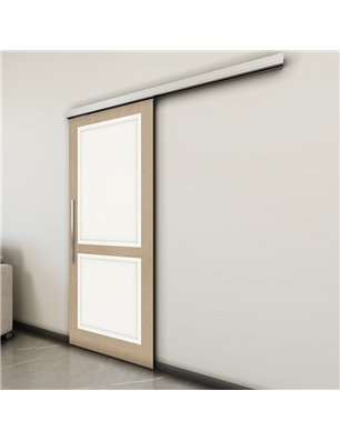 Holzschiebetür Slim-Line - Eiche und Weiss  Model 2023