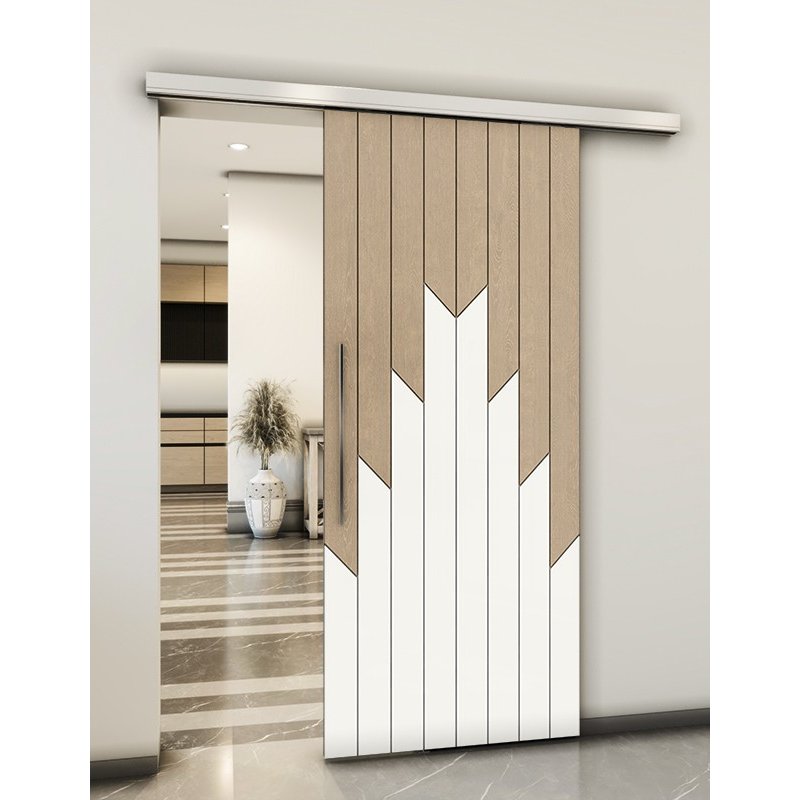Holzschiebetür Slim-Line - Eiche und Weiss Model 2039 Holzschiebetür Slim-Line - Eiche und Weiss Model 2039