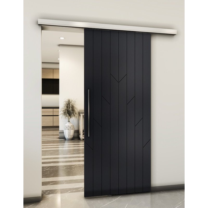Holzschiebetür Slim-Line - Schwarz Model 2039 Holzschiebetür Slim-Line - Schwarz Model 2039