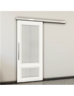Holzschiebetür Slim-Line - Weiss  Model 2006