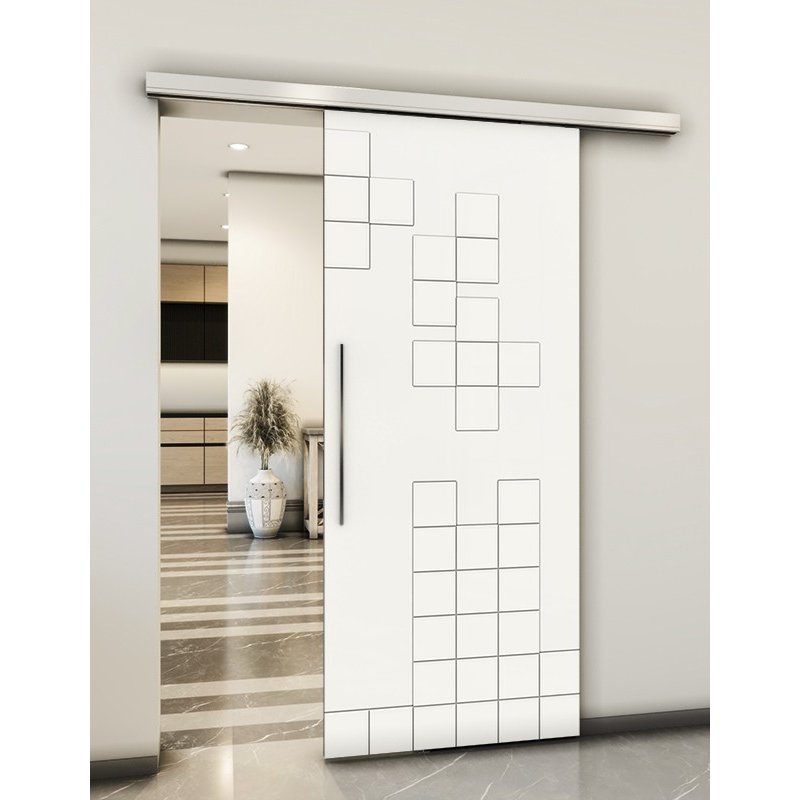 Holzschiebetür Slim-Line - Weiss Model 2081 Holzschiebetür Slim-Line - Weiss Model 2081