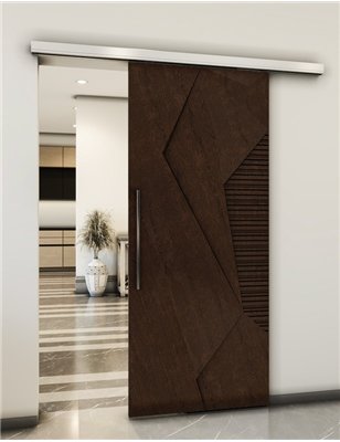 Holzschiebetür Slim-Line - Wenge Model 2033
