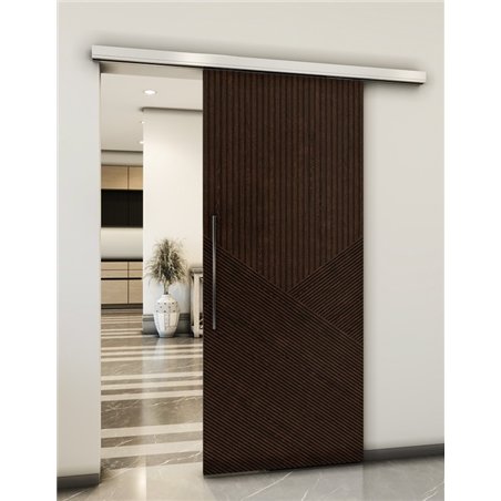 Holzschiebetür Slim-Line - Wenge Model 2044