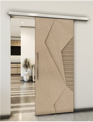 Holzschiebetür Slim-Line - Eiche Model 2033