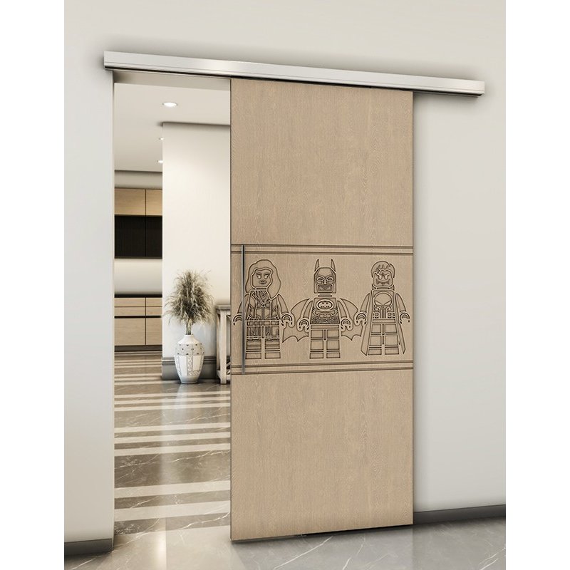 Holzschiebetür Slim-Line - Eiche Model 2063 Holzschiebetür Slim-Line - Eiche Model 2063