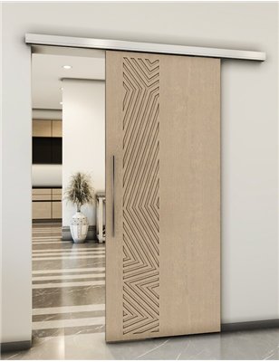 Holzschiebetür Slim-Line - Eiche Model 2070