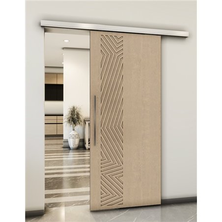 Holzschiebetür Slim-Line - Eiche Model 2070