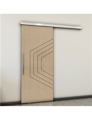 Holzschiebetür Slim-Line - Eiche  Model 2072