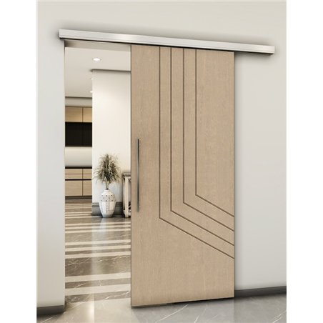 Holzschiebetür Slim-Line - Eiche Model 2073