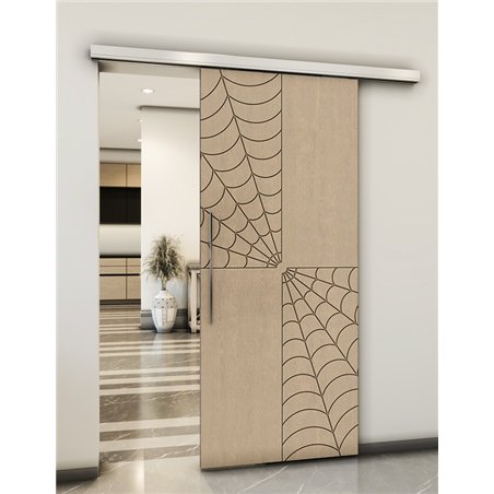 Holzschiebetür Slim-Line - Eiche Model 2076