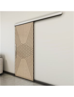 Holzschiebetür Slim-Line - Eiche  Model 2084