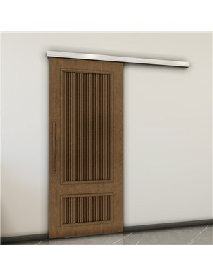 Holzschiebetür Slim-Line - Nussbaum  Model 2006