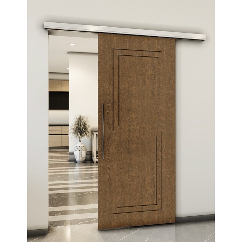 Holzschiebetür Slim-Line - Nussbaum Model 2065 Holzschiebetür Slim-Line - Nussbaum Model 2065