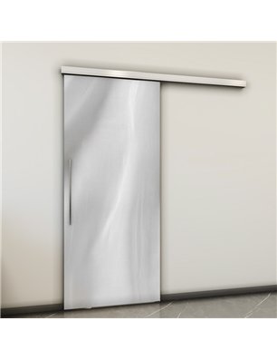 Holzschiebetür Slim-Line - Weiss 3D  Model 2009