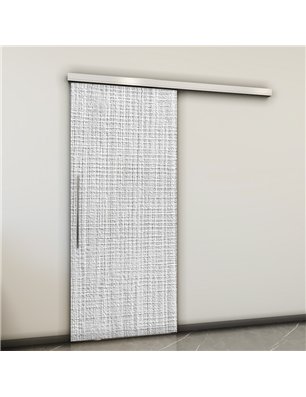 Holzschiebetür Slim-Line - Weiss 3D  Model 2012