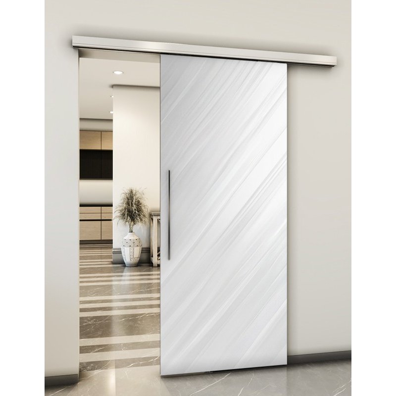 Holzschiebetür Slim-Line - Weiss 3D Model 2014 Holzschiebetür Slim-Line - Weiss 3D Model 2014