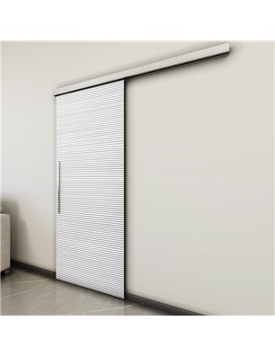 Holzschiebetür Slim-Line - Weiss 3D  Model 2015