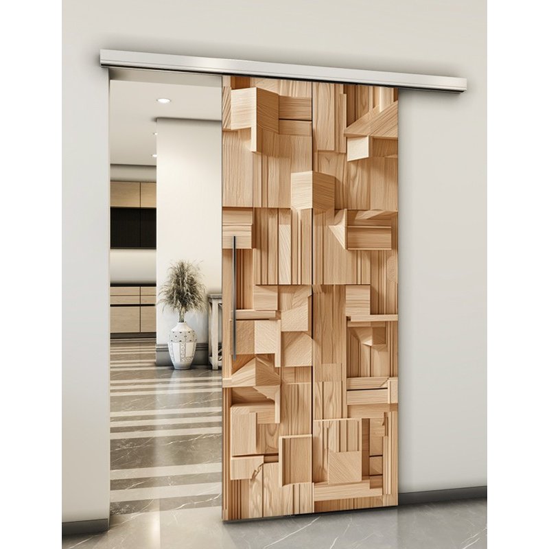 Holzschiebetür Slim-Line - Holzkunst Model 2001 Holzschiebetür Slim-Line - Holzkunst Model 2001