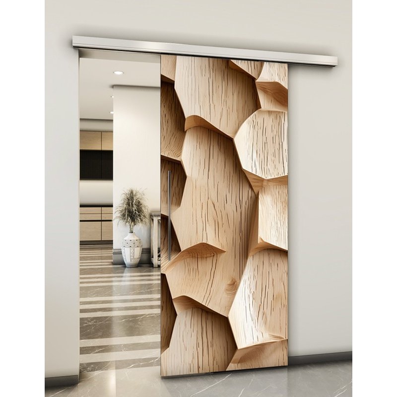 Holzschiebetür Slim-Line - Holzkunst Model 2002 Holzschiebetür Slim-Line - Holzkunst Model 2002