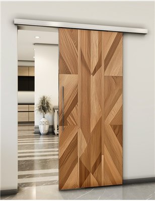 Holzschiebetür Slim-Line - Holzkunst Model 2045