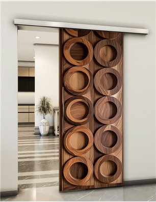 Holzschiebetür Slim-Line - Holzkunst  Model 2046