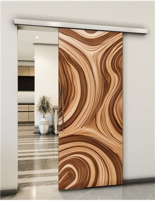 Holzschiebetür Slim-Line - Holzkunst Model 2047