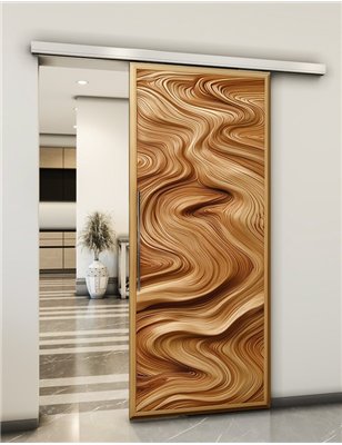 Holzschiebetür Slim-Line - Holzkunst Model 2052