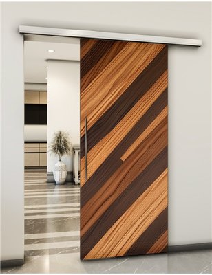 Holzschiebetür Slim-Line - Holzkunst Model 2058
