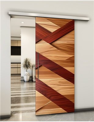 Holzschiebetür Slim-Line - Holzkunst Model 2060