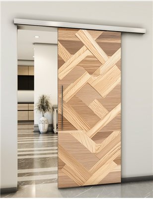 Holzschiebetür Slim-Line - Holzkunst Model 2063