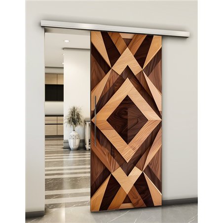 Holzschiebetür Slim-Line - Holzkunst Model 2065