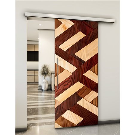 Holzschiebetür Slim-Line - Holzkunst Model 2068