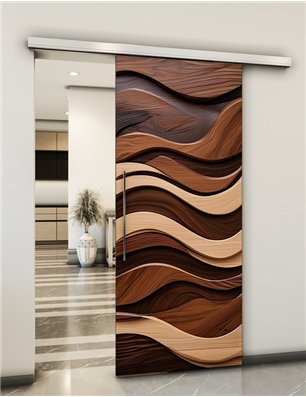 Holzschiebetür Slim-Line - Holzkunst  Model 2072