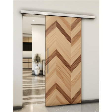 Holzschiebetür Slim-Line - Holzkunst Model 2074