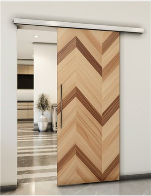 Holzschiebetür Slim-Line - Holzkunst  Model 2074