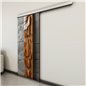 Holzschiebetür Slim-Line - Holzkunst Model 2076 Holzschiebetür Slim-Line - Holzkunst Model 2076